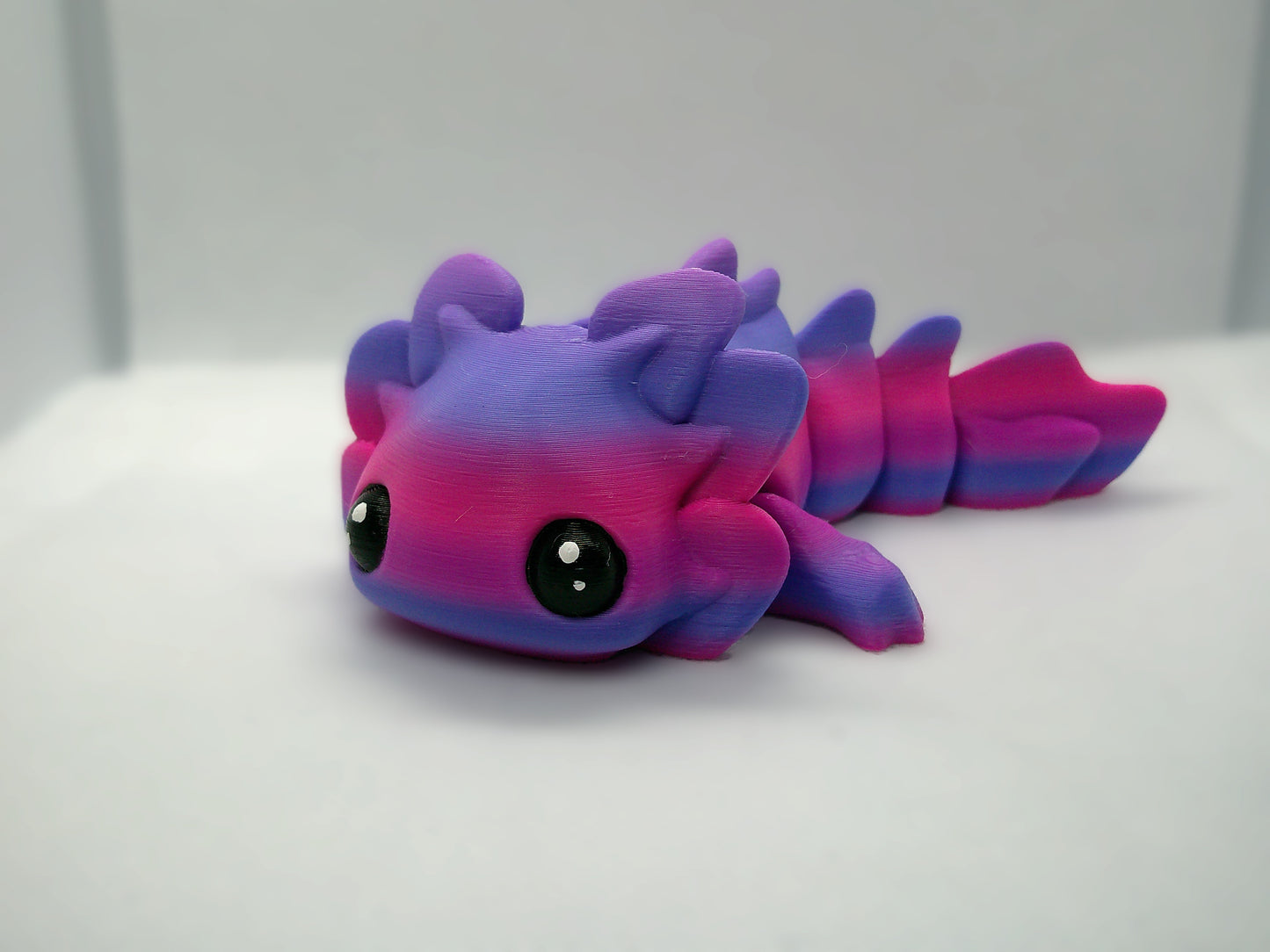 Articulated axolotl 3d print