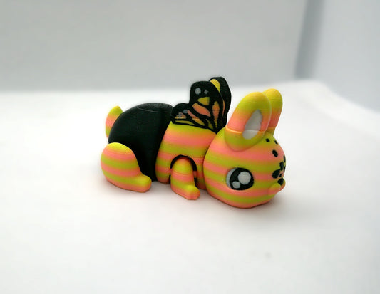 3d printed zombie butterfly bunny