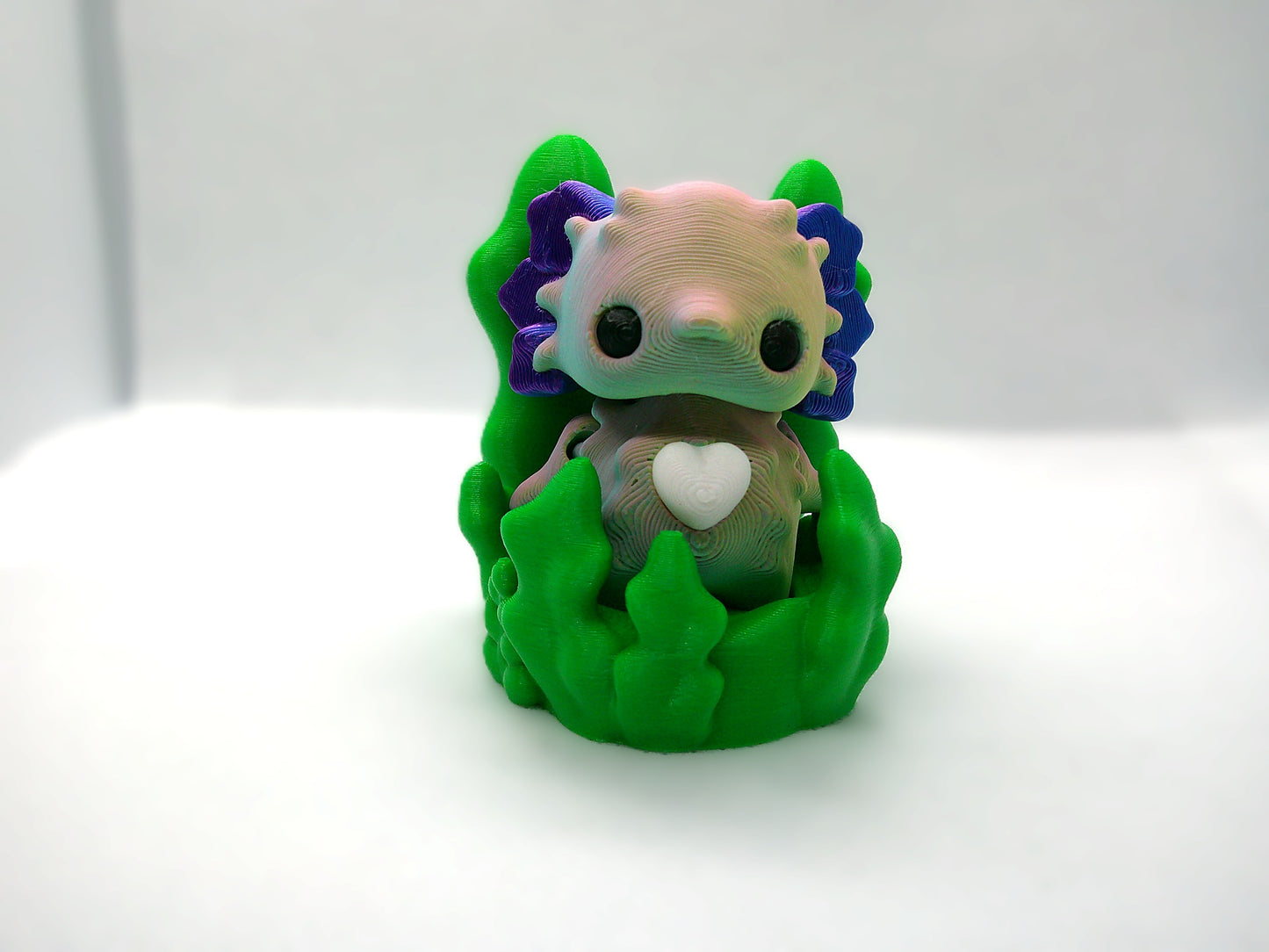Pixie axolotl 3d figurine