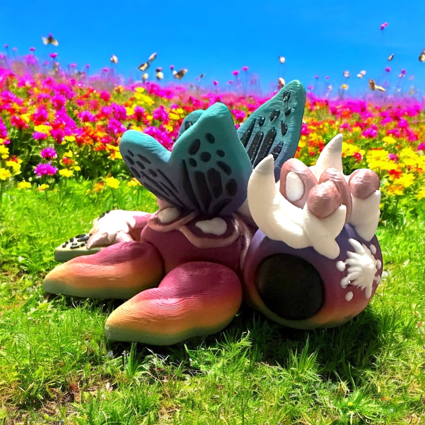 Rainbow Gemini butterfly turtle