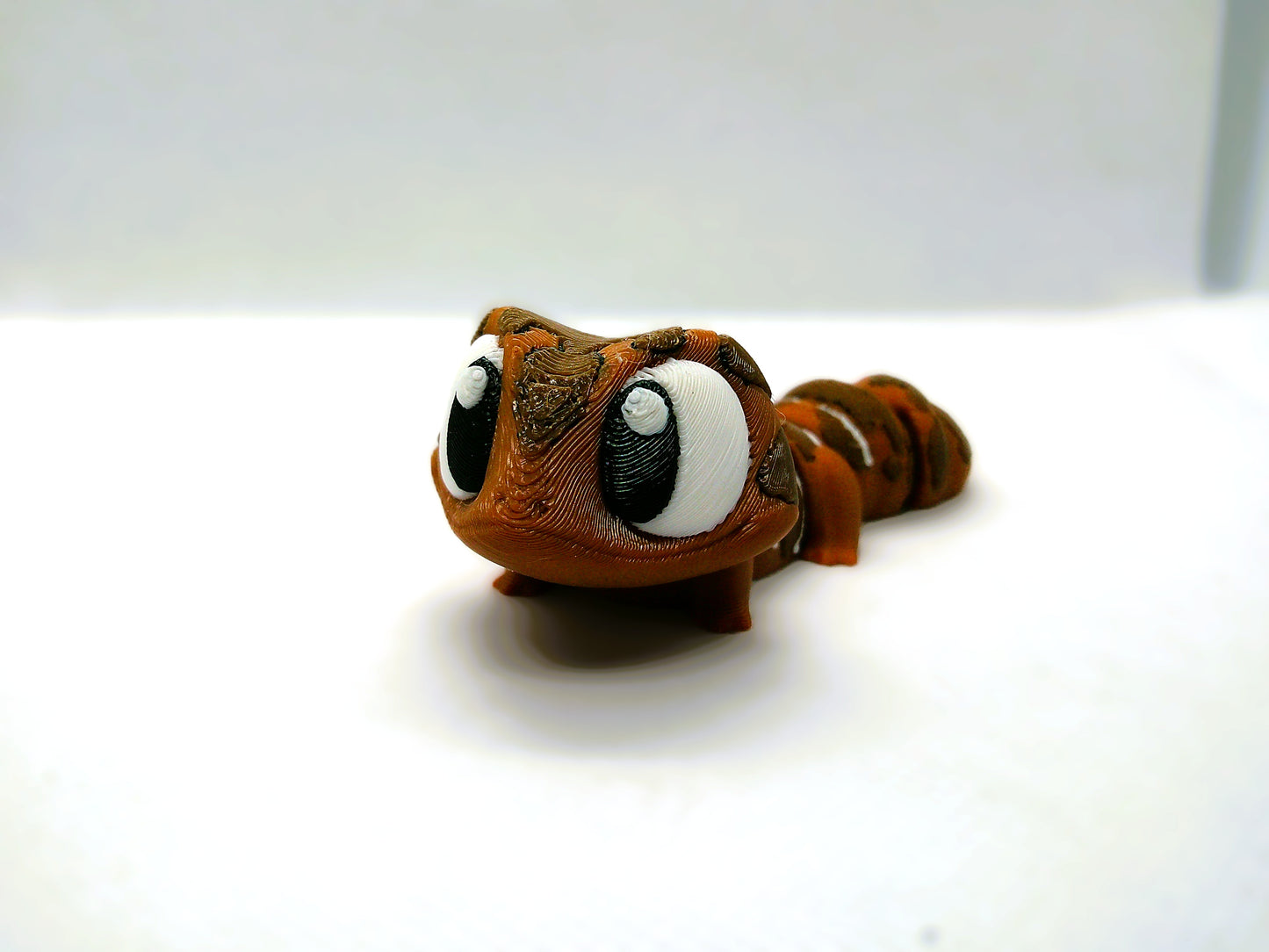 brown big eyed gecko