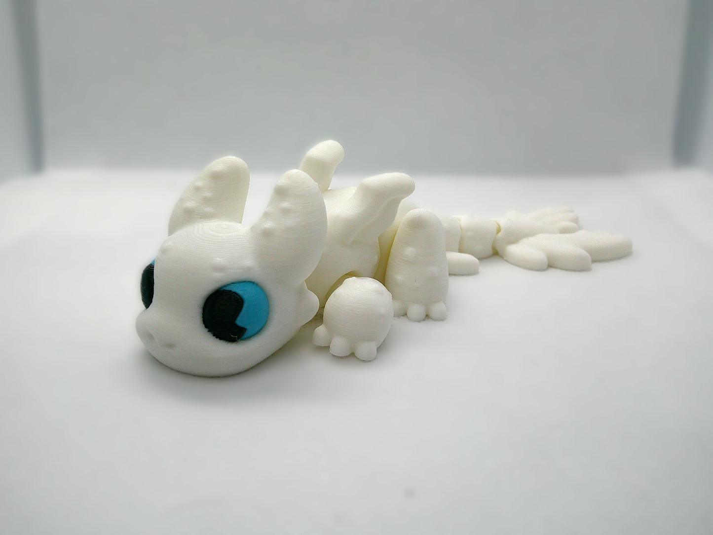 light furrrry dragon 3d print