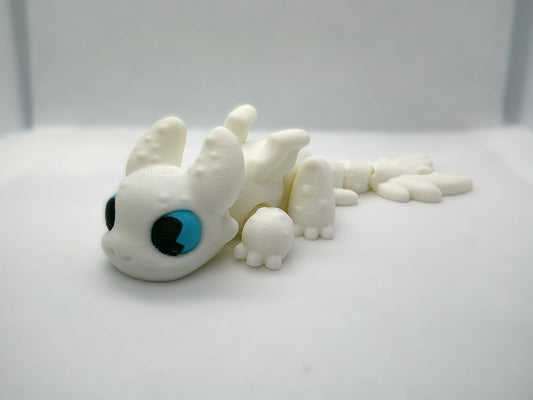 light furrrry dragon 3d print