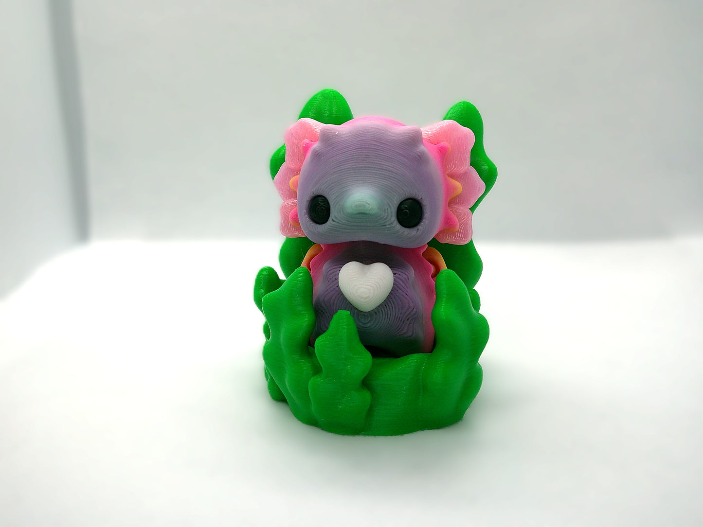 Pixie axolotl 3d figurine