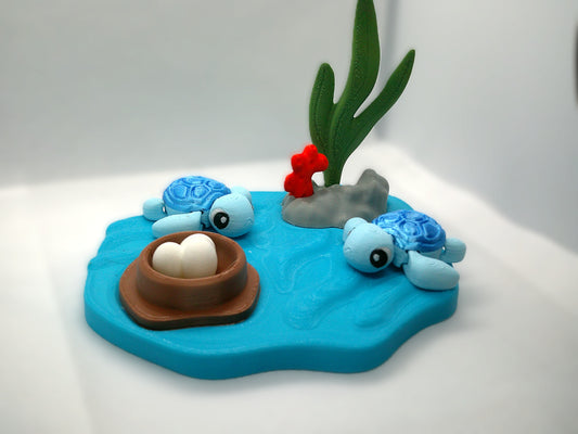 Sea turtle playset
