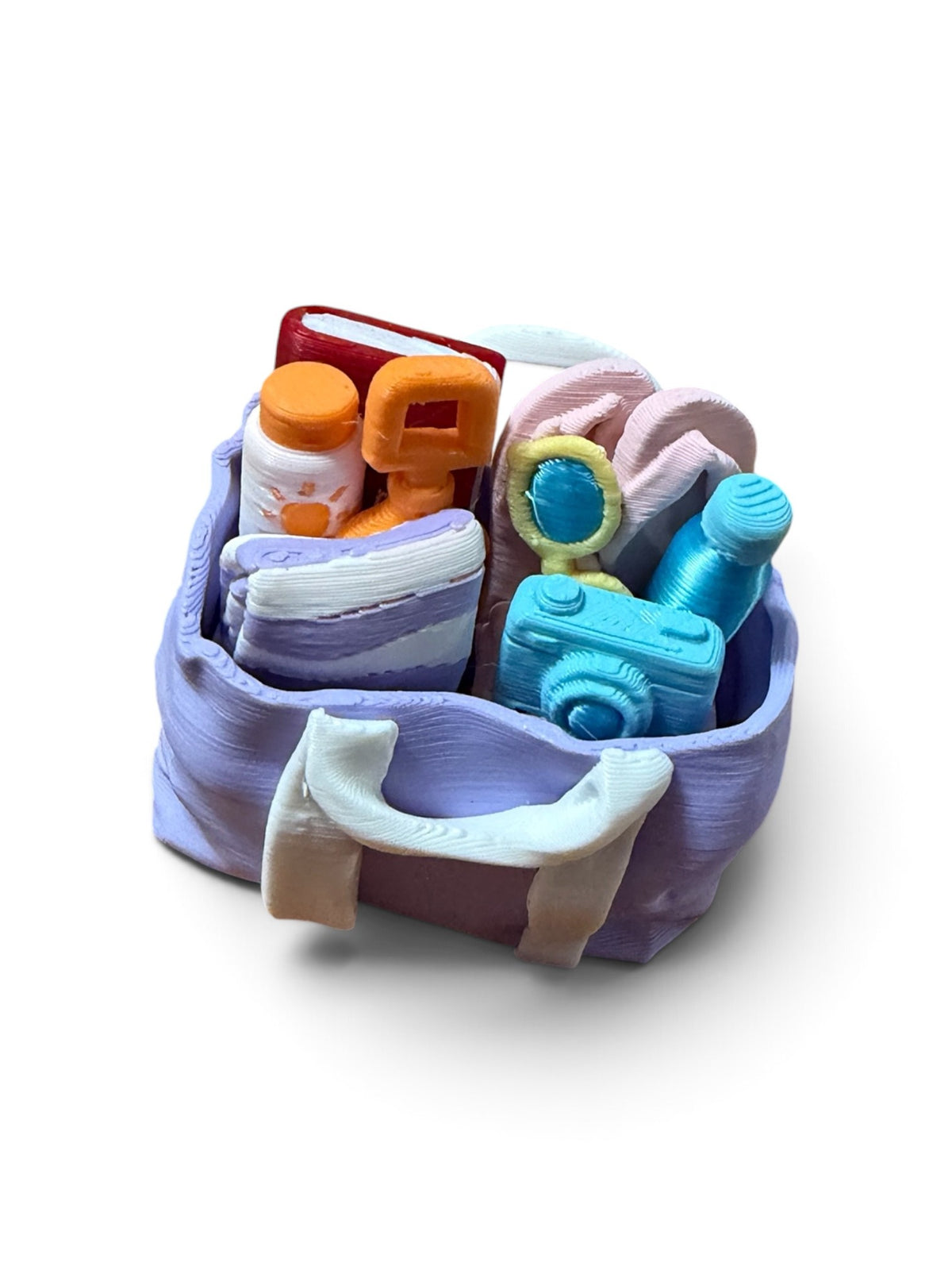 Beach bag clicker