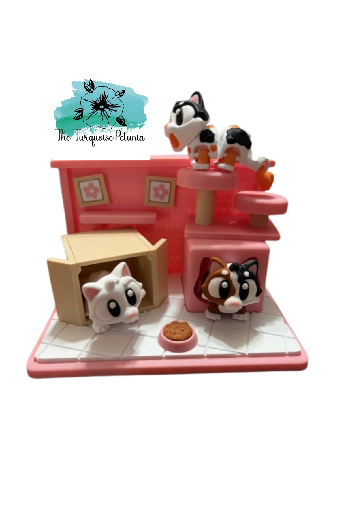 Mini cat tree set