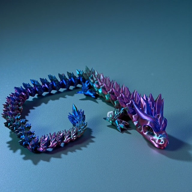 Iridescent Crystal Dragon